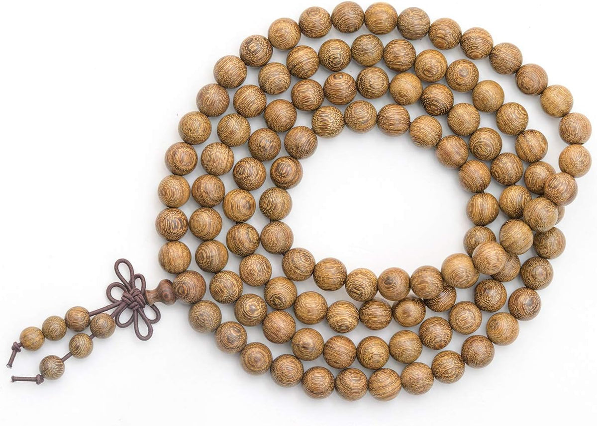 Mala Beads Bracelet 108 8mm Prayer Meditation Sandalwood Elastic…