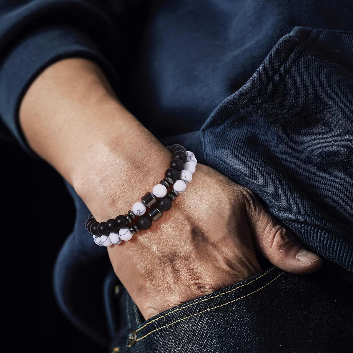 4-12 PCS Bracelets for Men
