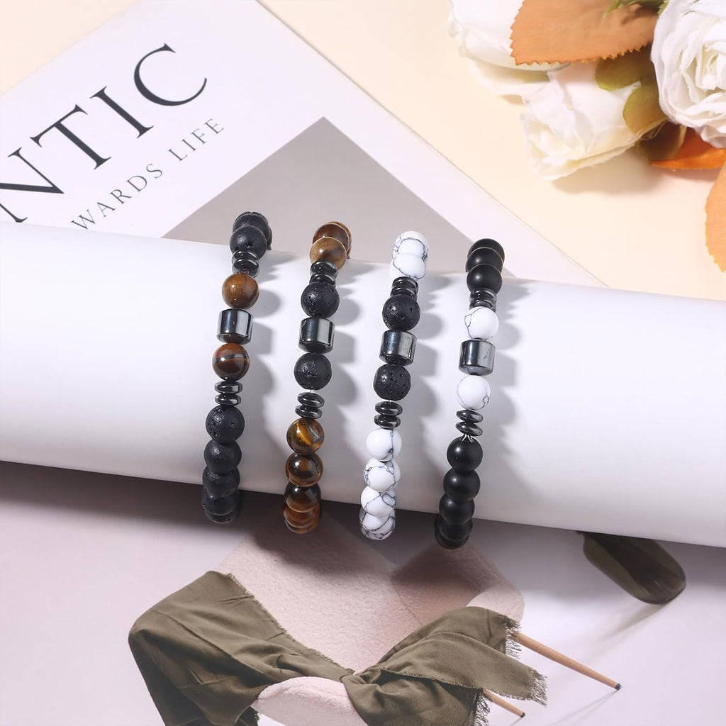 4-12 PCS Bracelets for Men