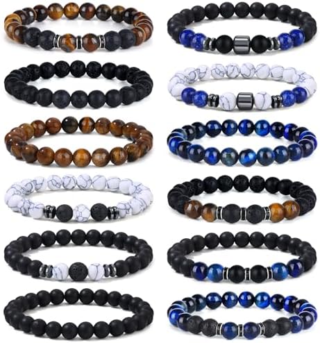 4-12 PCS Bracelets for Men