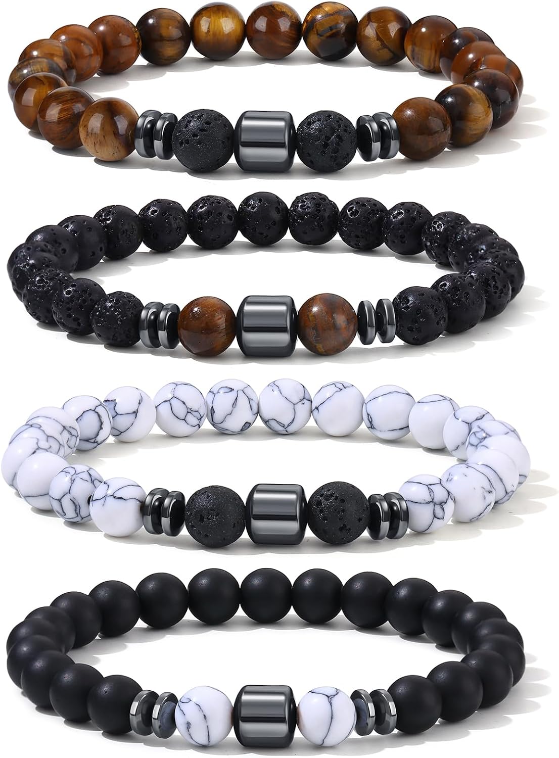 4-12 PCS Bracelets for Men