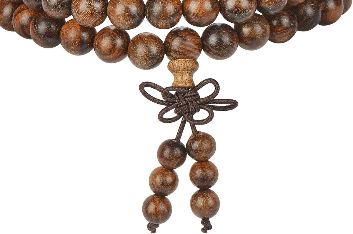 Mala Beads Bracelet 108 8mm Prayer Meditation Sandalwood Elastic…