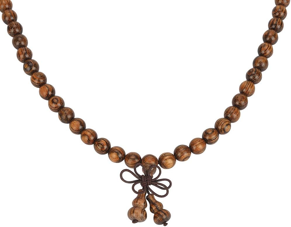 Mala Beads Bracelet 108 8mm Prayer Meditation Sandalwood Elastic…
