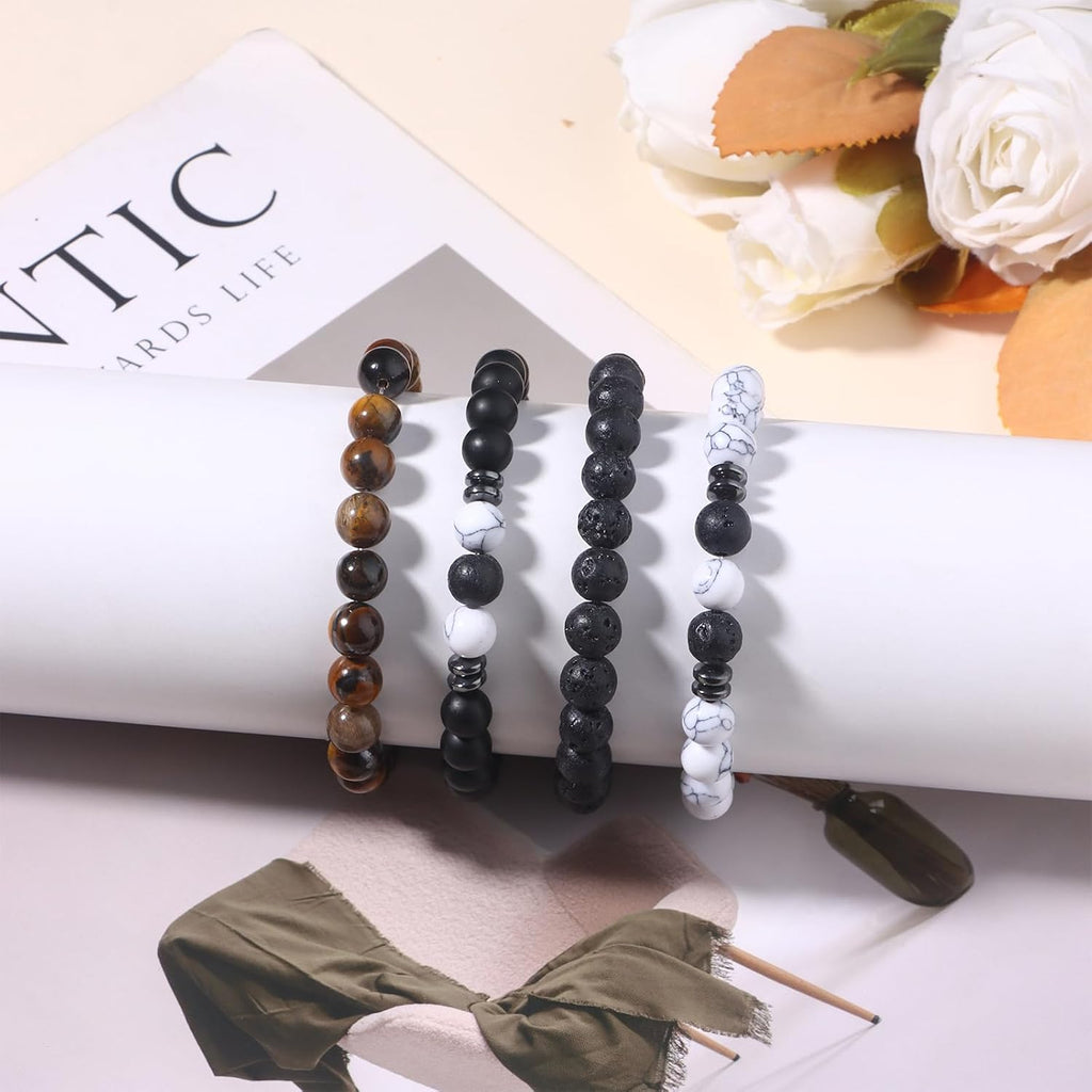 4-12 PCS Bracelets for Men