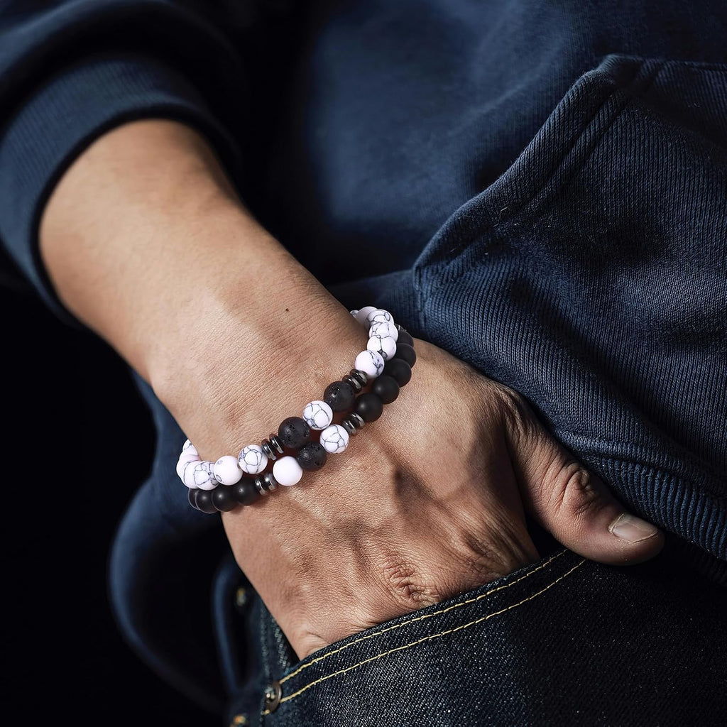 4-12 PCS Bracelets for Men