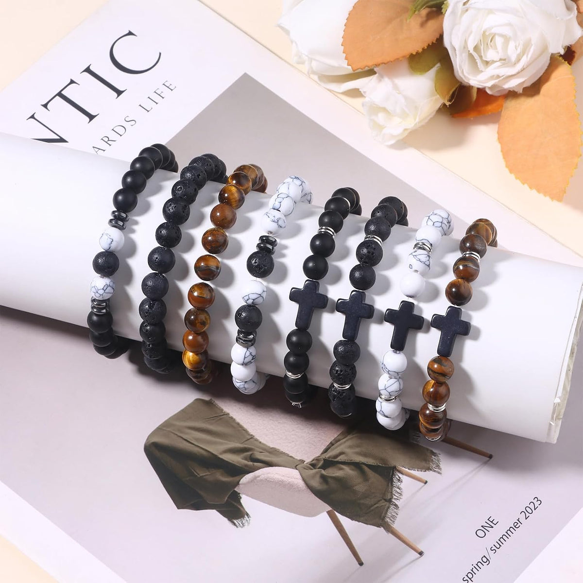4-12 PCS Bracelets for Men