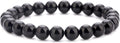 Men Women 8mm Natural Stone Lava Rock Diffuser Bracelet