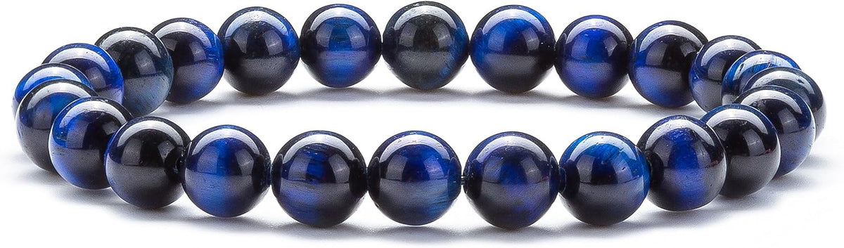 Men Women 8mm Natural Stone Lava Rock Diffuser Bracelet