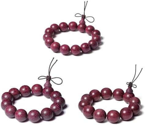 Beads 15 mm Diameter, 15 pcs, Handcrafted Natural Wooden