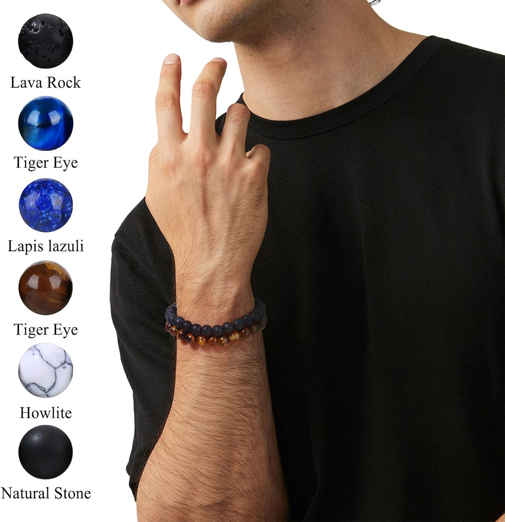 4-12 PCS Bracelets for Men