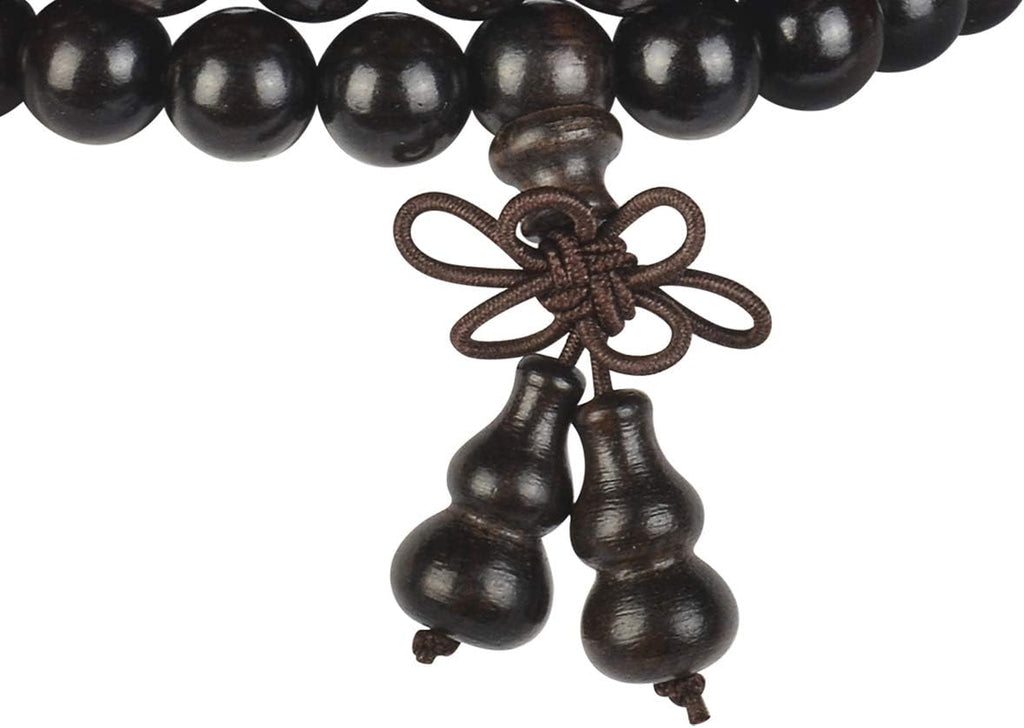 Mala Beads Bracelet 108 8mm Prayer Meditation Sandalwood Elastic…