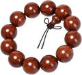 Wooden Prayer Bead Bracelet, Traditional Buddhist Mala Bracelet, 1 Piece